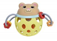 Chrastítko medvídek/panda 10 cm, 2 druhy